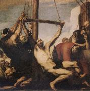 Jusepe de Ribera Marryrdom of St Bartholomew Spain oil painting artist